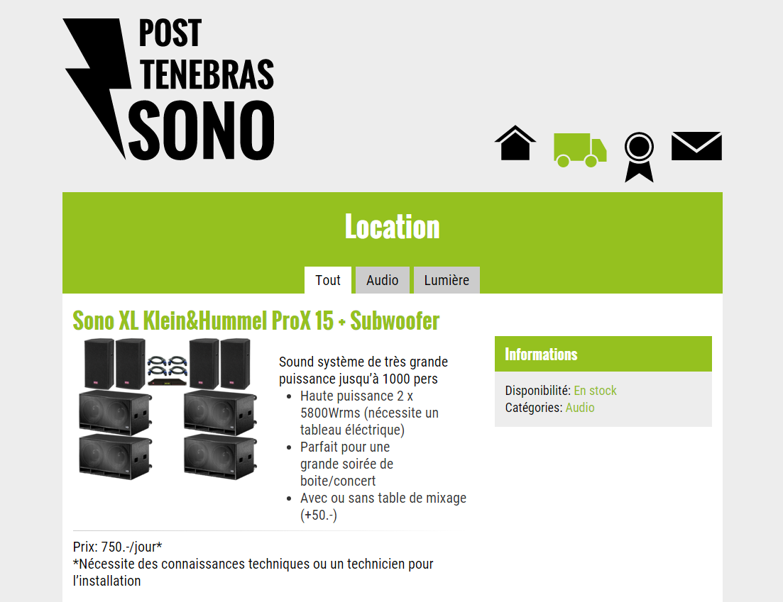 Post Tenebras Sono – Cliquez pour VISITER le site!